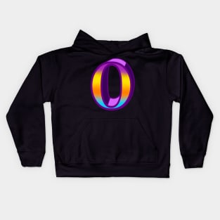 Top 10 best personalised gifts 2022  - Letter O ,personalised,personalized with pattern Kids Hoodie